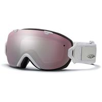 Smith I/OS Goggle - Women's - White Danger Frame with Ignitor and Blue Sensor Lenses