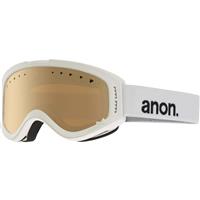 Anon Tracker Goggle - Youth - White Frame / Amber Lens