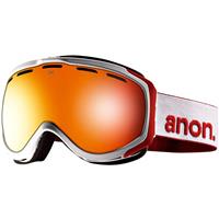 Anon Hawkeye Goggle - White Frame / Red Solex Lens