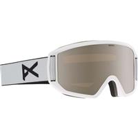 Anon Relapse Goggles + Bonus Lens - White Frame / Silver Amber Lens