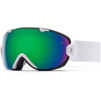 Smith I/OS Goggle - Women's - White GBF Frame with Green Sol-X and Red Sensor Lenses