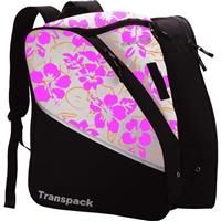 Transpack Edge Junior Ski Boot Bag - White / Pink Multi