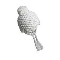 Turtle Fur Wiggly Jiggly Hat - Girl's - White