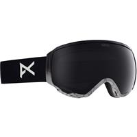 Anon WM1 Goggle + Bonus Lens + MFI Face Mask - MFI Marble Frame w/ Sonar Smoke + Sonar Blue Lenses (191761-011)