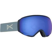 Anon WM1 Goggle + Bonus Lens + MFI Face Mask - Slate Frame with Sonar Blue & Sonar Silver Lenses (191761-053)