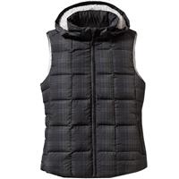 Patagonia Down With It Vest - Women's - Wooly Plaid: Black