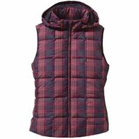 Patagonia Down With It Vest - Women's - Wooly Plaid: Graphite Navy