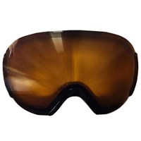 Winter's Edge Double Lens Goggle (White Strap) - White Frame w/ Amber Lens (A59)