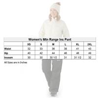 Winter's Edge Mountain Range Insulated Pants - Women's - Black